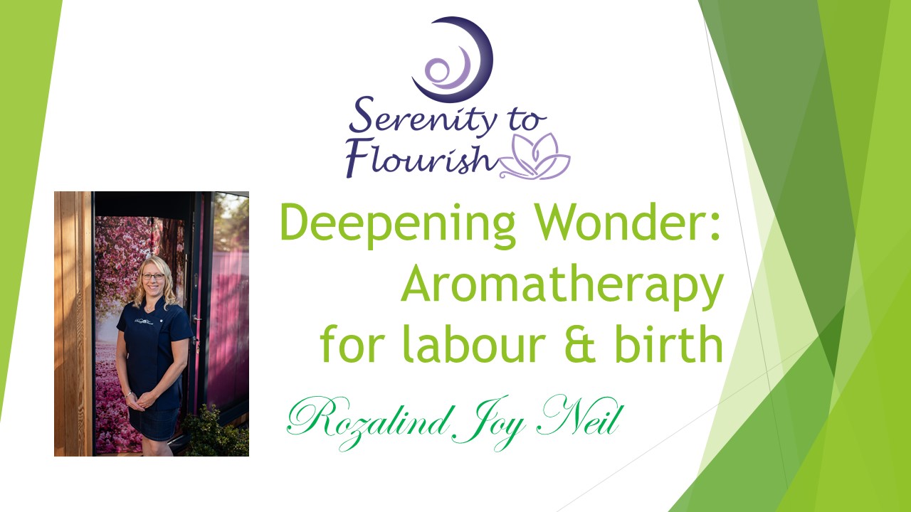 AROMATHERAPY for labour and birth bliss